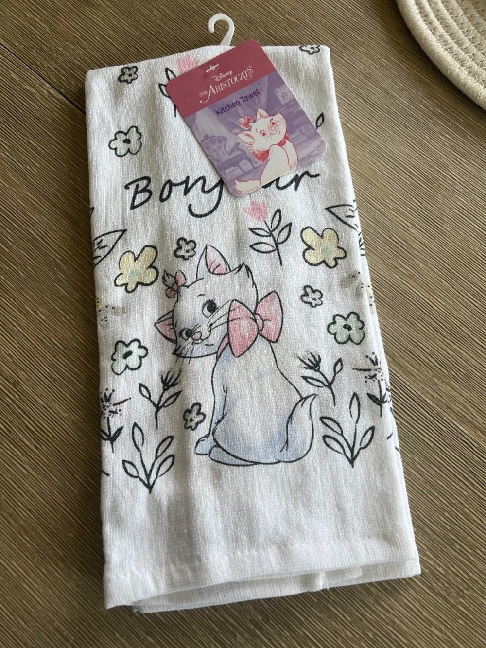 Disney Aristocats Marie Kitchen Towel NWT
